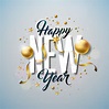 Happy New Year Vectors - Photos Cantik