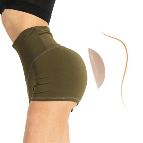 Pair Enhancing Removable Foam Butt Pads Thick Breathable Contour Hip