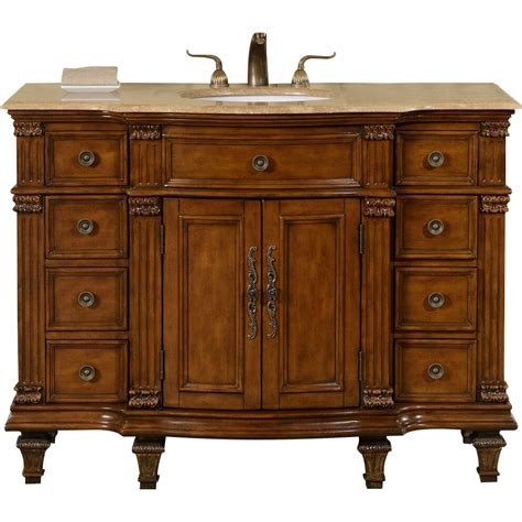 Shop with costco to find huge savings on the latest trends in bathroom vanities from your favorite brands. Silkroad Exclusive 48" Single Sink Cabinet Bathroom Vanity ...