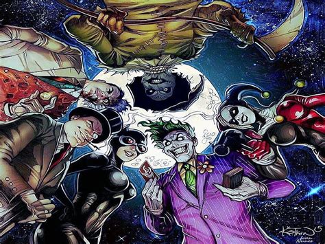 Villains Of Gotham Dc Comics Villains Comics Superheroes Hd