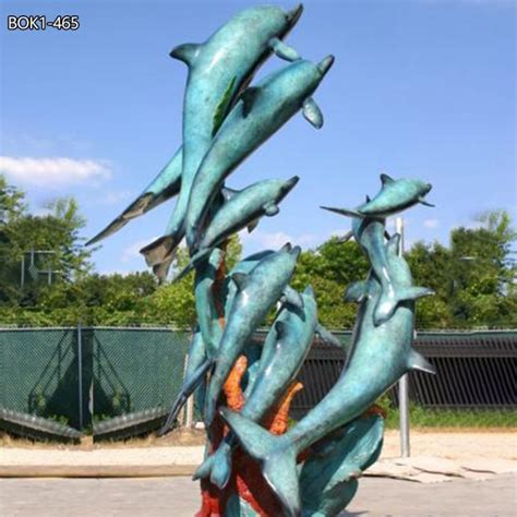 Bronze Dolphin Statue Animal Statues Youfine Sculpture