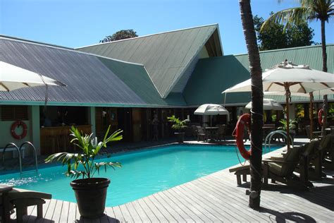 Pool Mit Restaurant Hotel Indian Ocean Lodge Grand Anse • Holidaycheck Praslin Seychellen