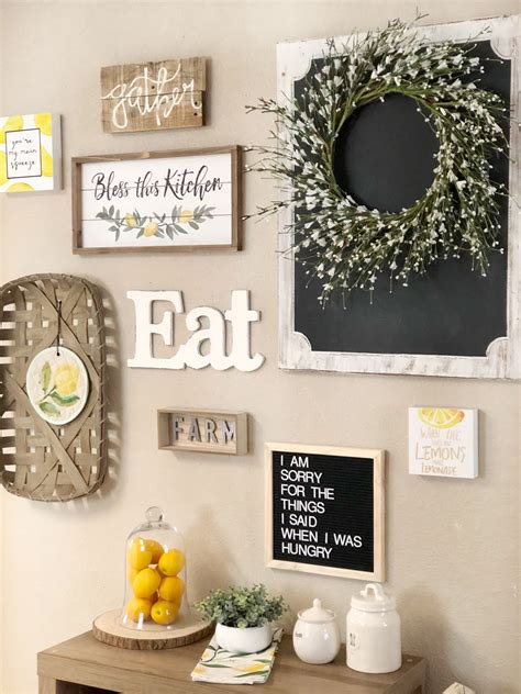 Pin By Ansley Mccarley On Comfy And Cozy Kitchen Wall Decor Farmhouse