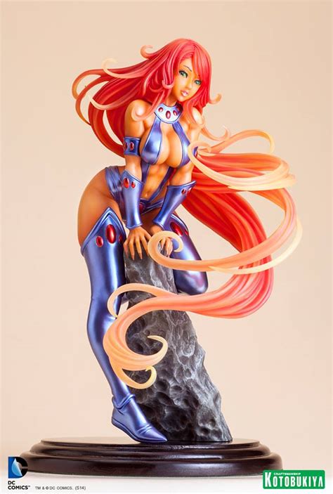 Although he found her strange, robin was captivated by the alien's power and beauty, and so he gave her an audition to his new teen superhero team. Bishoujo Starfire Statue Official Images - The Toyark - News