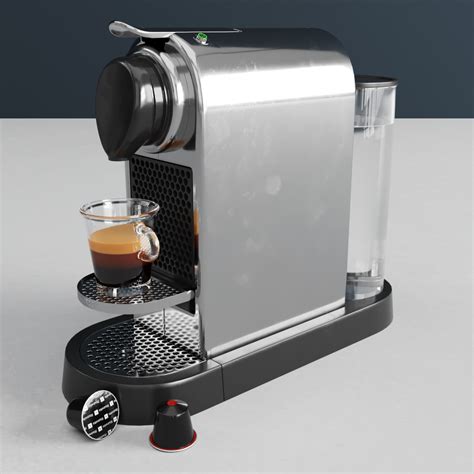 Nespresso Citiz Coffee Maker 3d Model For Corona