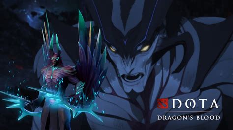 Terrorblade Battle Scene Dota Dragons Blood Redesign Youtube