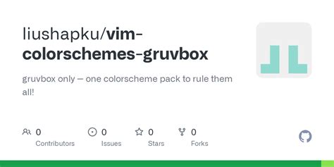 Github Liushapkuvim Colorschemes Gruvbox Gruvbox Only One