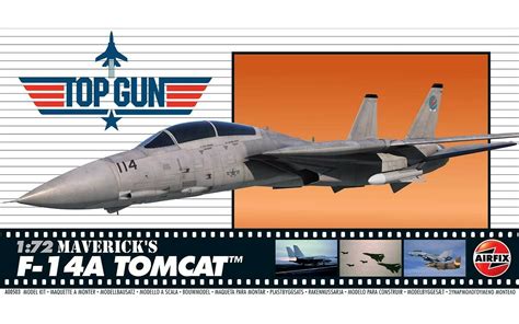 Airfix Top Gun Mavericks F 14a Tomcat