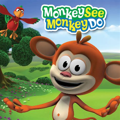 Monkey See Monkey Do Poster Monkey See Monkey Do See Monkeys Animals