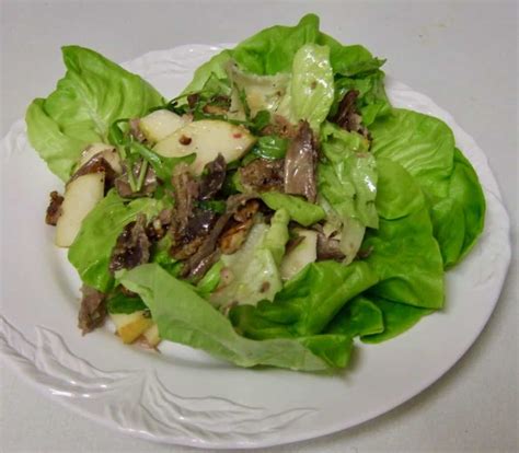 Pear And Duck Confit Salad C H E W I N G T H E F A T