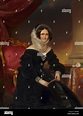 Caroline Augusta of Bavaria empress of Austria Stock Photo - Alamy