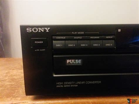 Sony Cdp C425 Multi Compact Disc 5 Disc Cd Player Photo 1313259