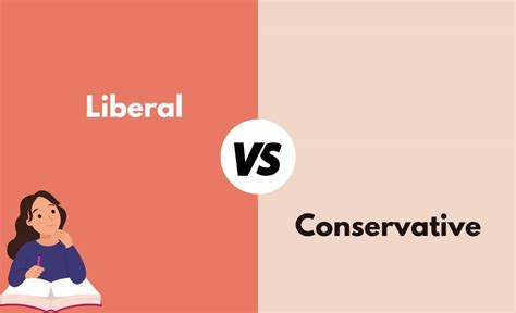 Liberal Vs Conservative Whats The Difference With Table