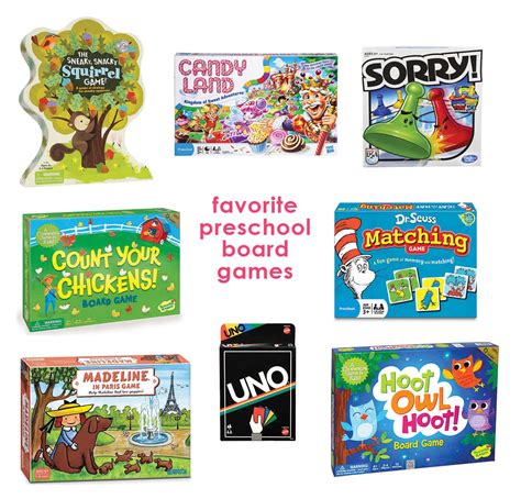 Favorite Preschool Board Games Lay Baby Lay