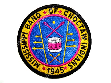 Mississippi Band Of Choctaw Indian Nation Patch Native American Pride