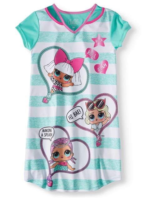 Lol Surprise Girls Lol Surprise Pajama Nightgown