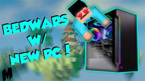 Hypixel Bed Wars With My New Pc Youtube