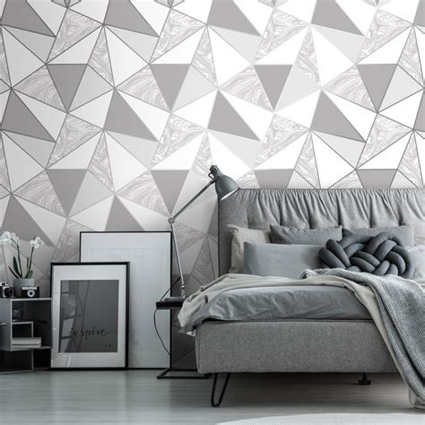 Milan Metallic Wallpaper Bedroom 2284513 Hd Wallpaper