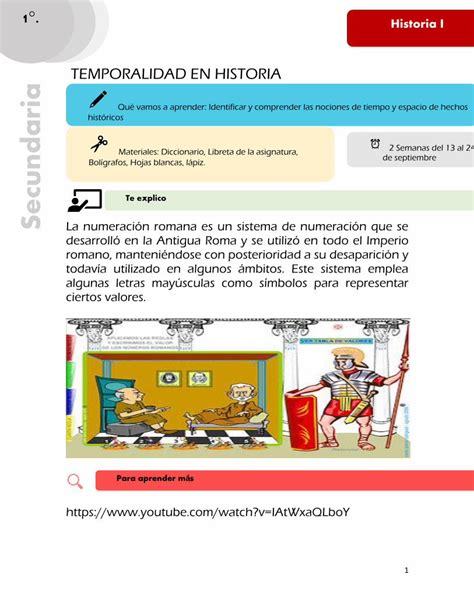 PDF TEMPORALIDAD EN HISTORIA Secundaria DOKUMEN TIPS