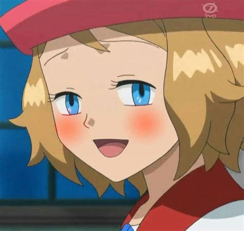 Serena Blushing Anime Pokemon Pokemon Ash And Serena