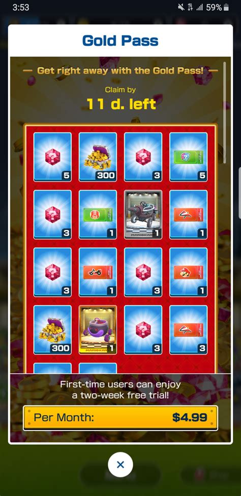 Get a free annual mot reminder. Mario Kart Tour shows me "Buy Gold Pass" popup EVERYTIME i ...