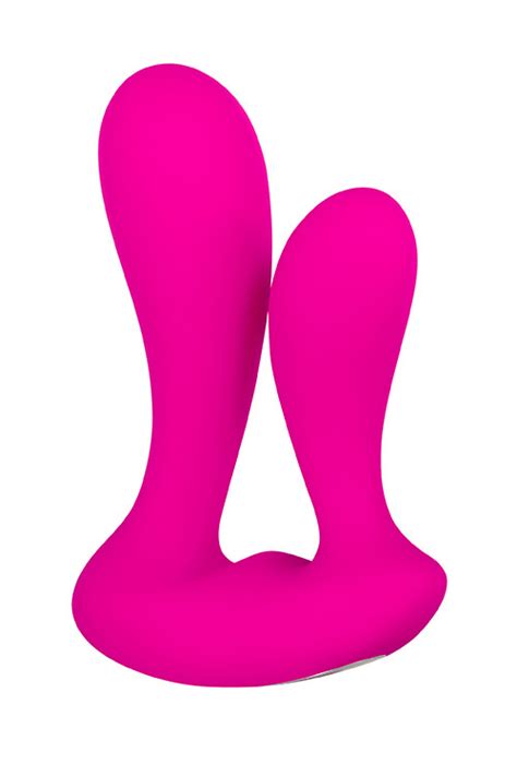 Dainty Adam And Eve Dual Entry Vibrator With Remote Control The Perfect