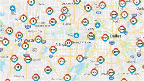 Dfw Weather Power Outage Numbers By County And Zip Code