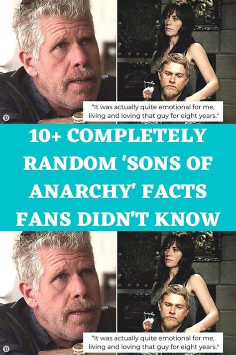 10 completely random sons of anarchy facts fans didn t know sons of anarchy cute love