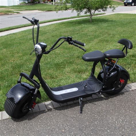 Fat Tire Electric Scooter 60v 1000w Two Seat Up To 25mph Local Pick Up