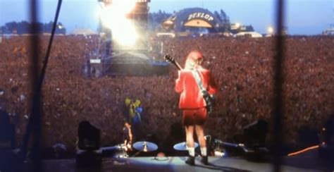 70000 People Watched As Acdc Made History In Donington Park 1991