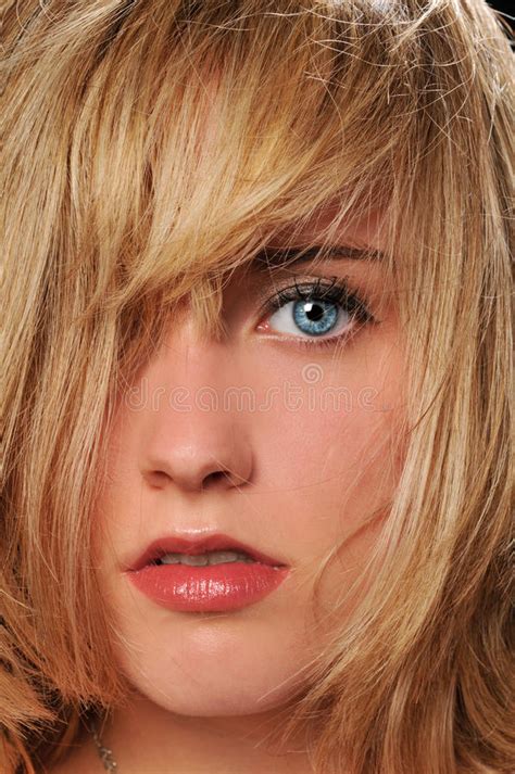 Face Of Young Woman With Perfect Clean Skin Stock Image Image Of
