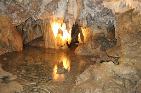 Pristine Beauty Of Timpanogos Cave Photo Taken On Night Setting