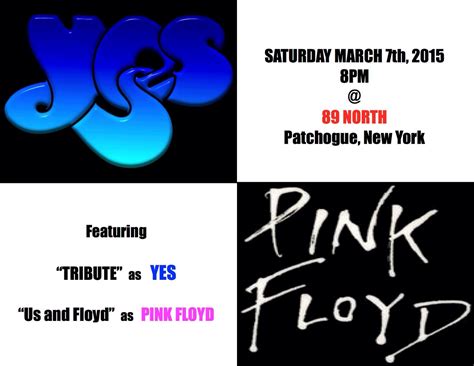 Us And Floyd Tribute Band Pink Floyd And Yes Tribute Bands At 89 North