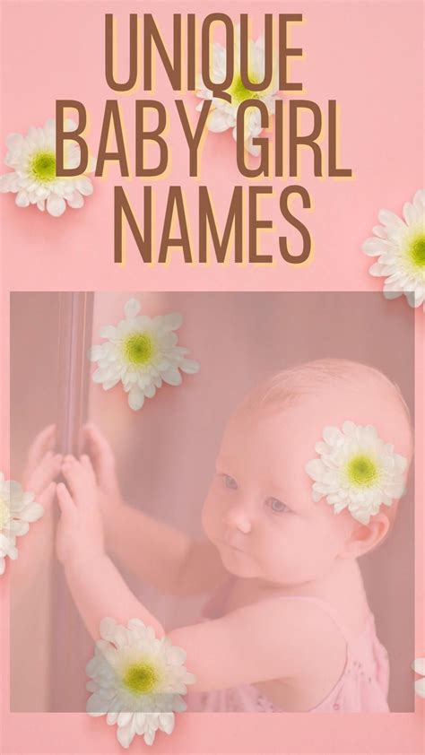 Cute And Unique Baby Girl Names Artofit