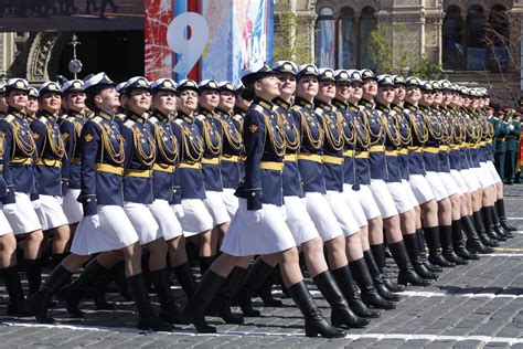 Russian Female Cadet Parade Formation 5616 X 3714 Rmilitaryporn