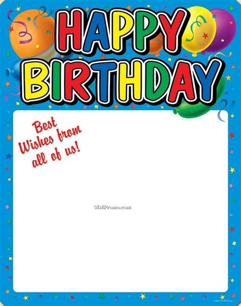 Printable Happy Birthday Posters Copy Of Happy Birthday Postermywall