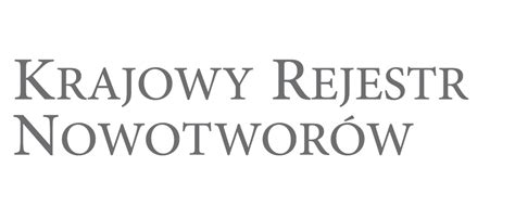 Krajowy Rejestr Nowotworów Home
