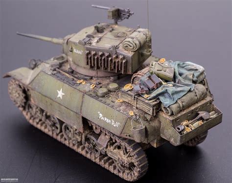 Stuart M3a3 Light Tank M3a3轻型坦克（172）静态模型爱好者 致力于打造最全的模型评测网站
