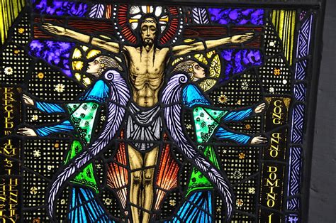 Ultra Stained Glass And Background Catholic Stained Glass Hd Wallpaper