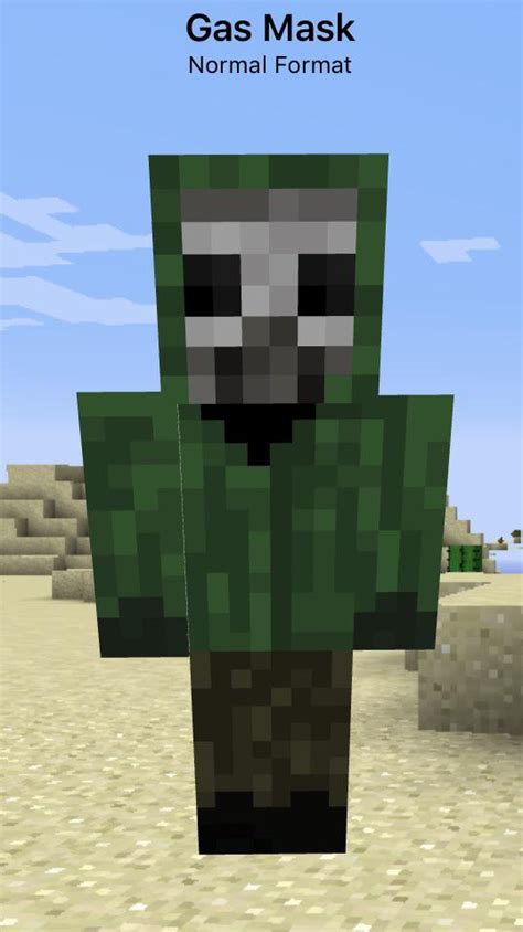 Minecraft Gas Mask Skin