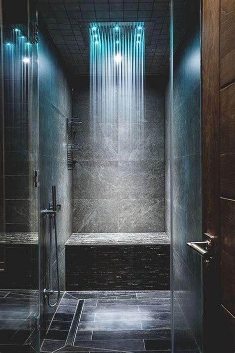 Led Rain Shower Head Bathroom Ideas Walk In Shower Bathrooms Shower