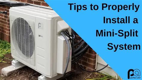 Diy mini split installation requires a condensing unit outside the home, an air handler inside the home, refrigerant lines to connect the units and electrical wire to power the units. How to Properly Install a Ductless Mini-Split Air Conditioning System | Installation Best ...