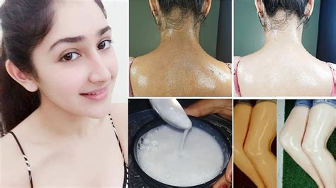 Full Body Whitening And Brightening Remedy To Lighten Tan Super Fast Fair Glowing Skin Naturally