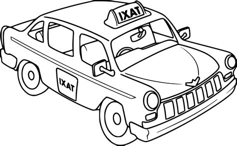 26 Best Ideas For Coloring Taxi Coloring Page
