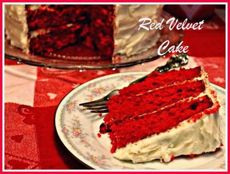 Sweet Tea And Cornbread Southern Red Velvet Cake