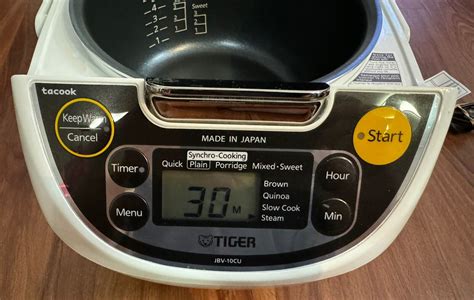 Tiger JBV 10CU Rice Cooker Excellent Condition 785830037692 EBay
