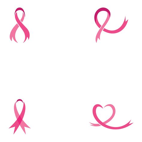 Cancer Pink Ribbon Border