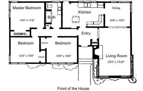 This type of homes not small, a family can live very well. Free Small House Plans For Ideas or Just Dreaming
