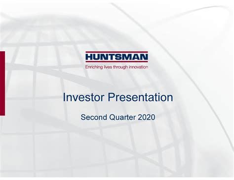Huntsman Hun Presents At Goldman Sachs Virtual Industrials