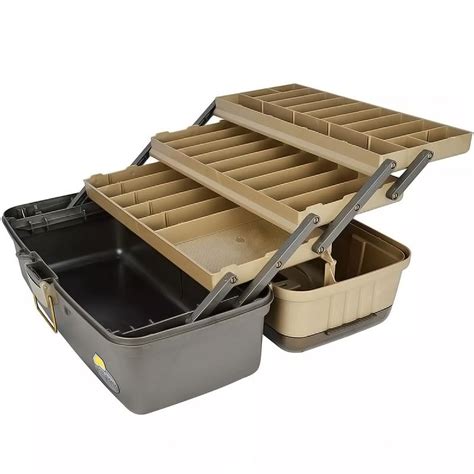 Caixa Plano Large 3 Tray Tackle Box Top Acess 6134 3 Bandejas